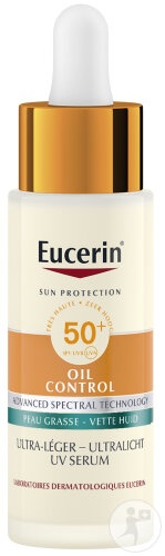 Eucerin Ser Anti-UV Control Ulei Matifiant Cu Factor De Protectie Solara SPF50 30ml - Img 1