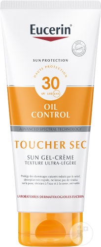 Eucerin Sun Oil Control SPF30 Gel Cremă Textură Ultralejeră Tub 200ml - Img 1
