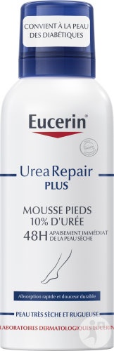Eucerin UreaRepair Plus Spumă Pentru Picioare Cu 10% Uree Piele Uscată 150ml - Img 1