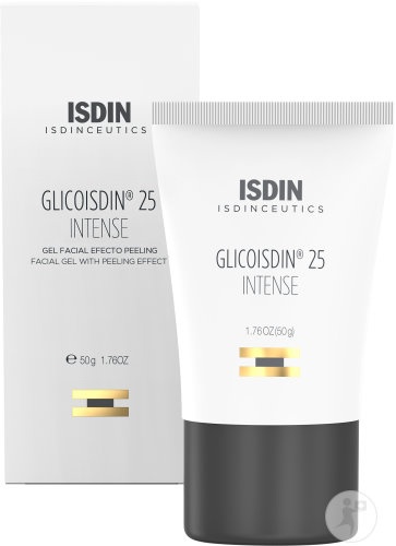Isdin Isdinceutics Glicoisdin 25 Intense Gel Exfoliant Pentru Față Tub 50g - Img 1