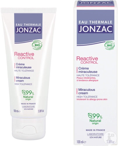 Jonzac Eau Thermale Reactive Control Cremă Miraculoasă Bio Piele Intolerantă Alergică 100ml - Img 1