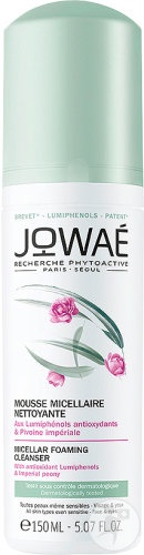 Jowaé Spumă Micelară De Curățare Pentru Față Și Ochi Toate Tipurile De Piele Flacon 150ml - Img 1