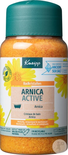 Kneipp Cristale De Baie Arnica Activ Revitalizante Și Cu Efect De Incalzire 600g - Img 1