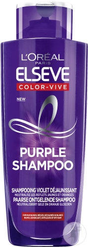 L'Oréal Paris Elsève Color-Vive Sampon Violet Anti-Ingalbenire Flacon 200ml - Img 1
