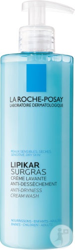 La Roche-Posay Lipikar Surgras Gel De Duş-Cremă Ultra-Hrănitor Piele Uscată 400ml - Img 1