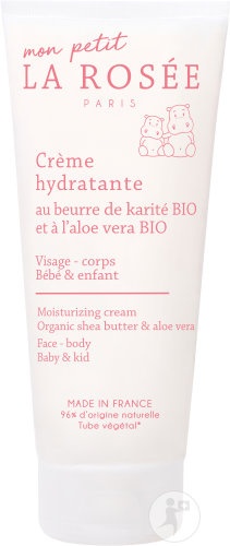 La Rosée Mon Petit Cremă Hidratantă Cu Unt De Shea Și Aloe Vera Bio Pentru Față Și Corp Tub 200ml - Img 1