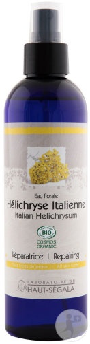 Laboratoire Du Haut-Ségala Apă Florală Reparatoare De Helichrysum Italian Bio Toate Tipurile De Piele 250ml - Img 1