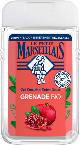 Le Petit Marseillais Gel Duș Extra Delicat Rodie Bio Mediterană 250ml - Img 1