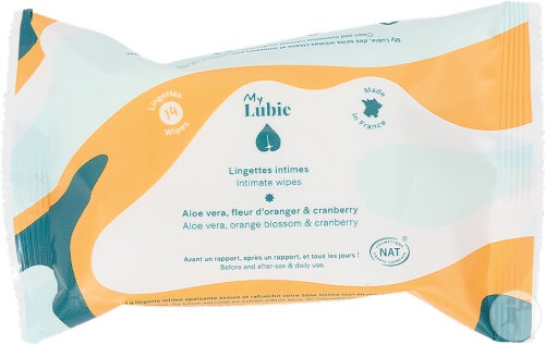 Lubie My Șervețele Intime Naturale Calmante 14buc - Img 1
