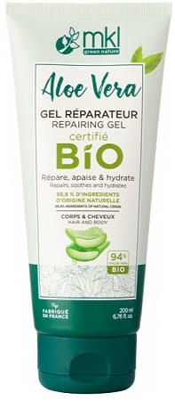 MKL Green Nature Gel Reparator Aloe Vera Bio Corp/Păr 200ml - Img 1