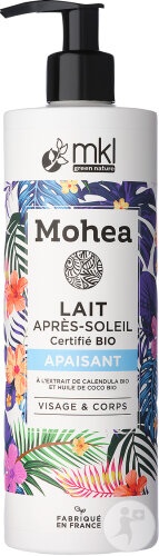 MKL Green Nature Mohea Lapte After-Sun Calmant Față Și Corp 400ml - Img 1