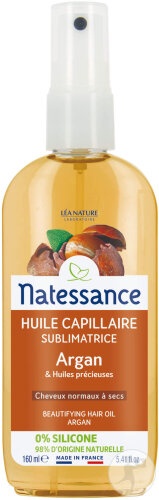 Natessance Ulei Capilar Cu Argan Flacon 160ml - Img 1