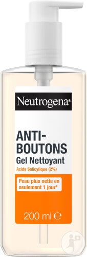 Neutrogena Anti-Boutons Gel De Curățare Anti-Acnee Flacon 200ml - Img 1