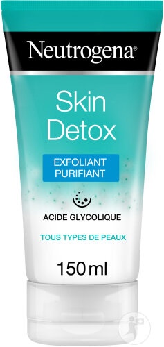 Neutrogena Skin Detox Exfoliant Purificator Cu Acid Glicolic Pentru Toate Tipurile De Ten Tub 150ml - Img 1
