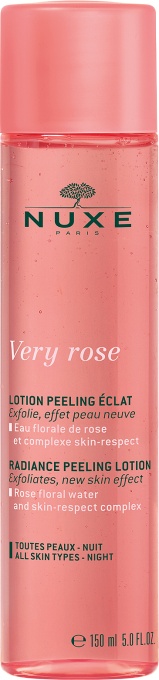 Nuxe Very Rose Loțiune Exfoliantă Toate Tipurile De Ten Flacon 150ml - Img 1
