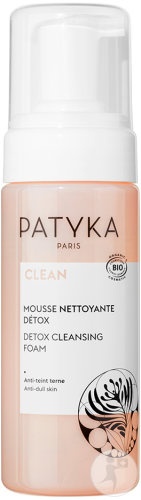 Patyka Clean Spumă De Curățare Detox Bio Pentru Toate Tipurile De Piele 150ml - Img 1