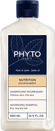 Phyto Nutrition Șampon Hrănitor Pentru Păr Uscat Și Foarte Uscat 500ml - Img 1