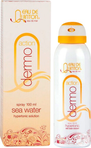 Quinton Dermo Action Apă De Mare Soluție Salină Hipertonică Flacon Spray 100ml - Img 1