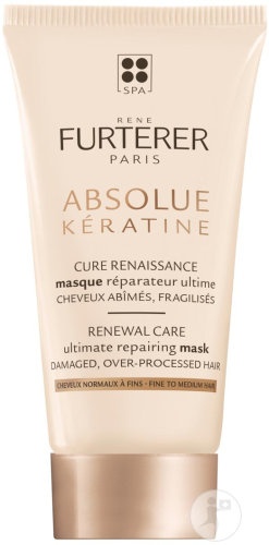 René Furterer Masca Absolue Kératine Pentru Repararea Părului Normal Până la Fin Tub 30ml - Img 1
