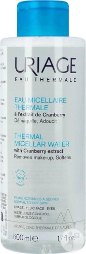 Uriage Eau Thermale Apă Termală Micelară Piele Normală Până La Uscată 500ml - Img 1