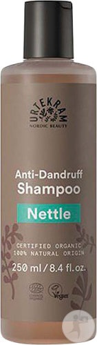 Urtekram Nettle Șampon Cu Urzică Anti‑Mătreață 250ml - Img 1