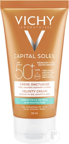 Vichy Capital Soleil Crema Onctuoasa Perfectoare A Pielii SPF50+ Tub 50ml - Img 1