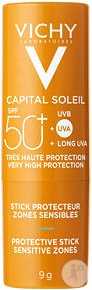 Vichy Capital Soleil Stick Protectie Solara Zone Sensibile Spf50 9g - Img 1