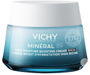 Vichy Minéral 89 Cremă Boost De Hidratare 100h Fără Parfum Ten Normal Spre Uscat 50ml - Img 1