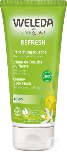 Weleda Cremă De Duș Revigorantă Cu Citrice 200ml - Img 1