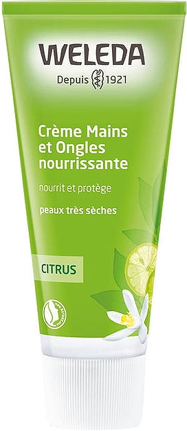 Weleda Cremă Nutritivă Mâini/Unghii Citrice Tub 50ml - Img 1
