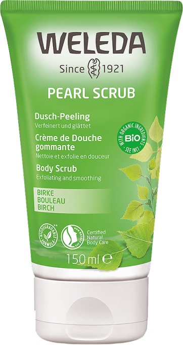 Weleda Gommage De Duș Cu Mesteacăn Tub 150ml - Img 1