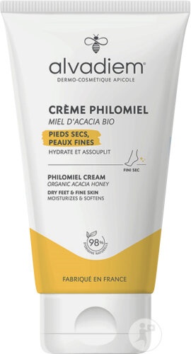 Alvadiem Cremă Philomiel Pentru Picioare Formulă Delicată 150ml - Img 1