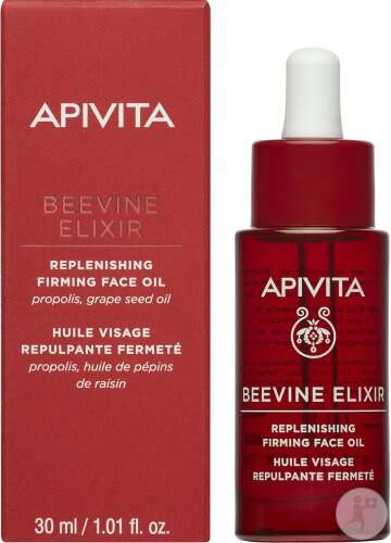 Apivita Beevine Elixir Ulei De Față Repulpant Flacon Picurător 30ml - Img 1