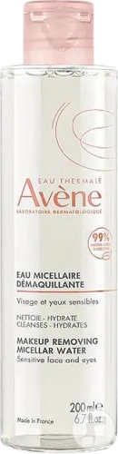 Avène Les Essentiels Apă Micelară Demachiantă Pentru Față Și Ochi Sensibili Flacon 200ml - Img 1