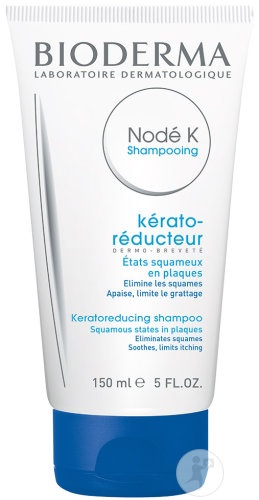 Bioderma Nodé K Șampon Keratoreductor Pentru Plăci Scuamoase Tub 150ml - Img 1