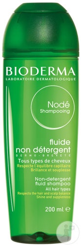 Bioderma Nodé Șampon Fluid Blând Toate Tipurile De Păr 200ml - Img 1