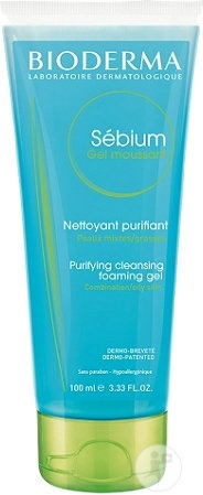 Bioderma Sébium Gel Spumant Pentru Tenul Mixt Sau Gras Cu Tendință Acneică 100ml - Img 1