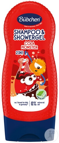 Bübchen Kids 2în1 Cola Monster 230ml - Img 1