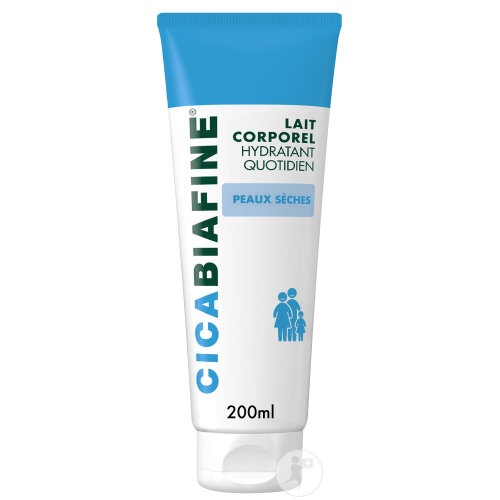 Cicabiafine Lapte de Corp Hidratant Zilnic Pentru Piele Uscată Tub 200ml - Img 1