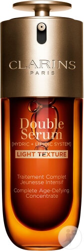 Clarins Double Serum Light Texture Ser Antiaging Cu Textură Lejeră Flacon 50ml - Img 1