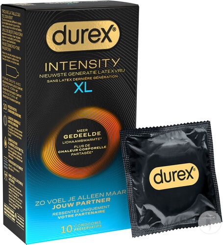 Durex Intensity XL Prezervative 10 Bucăți - Img 1