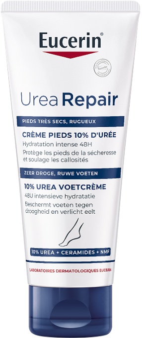 Eucerin Urearepair Plus Crema Reparatoare Pentru Picioare 10% Uree Tub 100ml - Img 1
