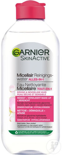 Garnier SkinActive Apă Micelară All-In-1 Pentru Ten Uscat Sensibil Flacon 400ml - Img 1