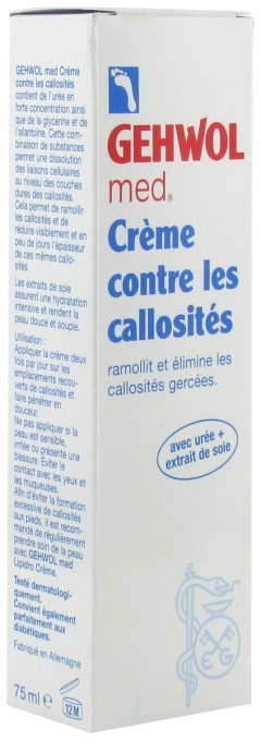 Gehwol Med Cream Împotriva Calusurilor Tub 75ml - Img 1