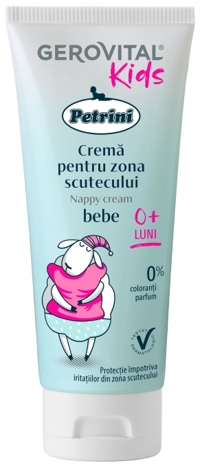 Gerovital Kids Petrini Forte Cremă Pentru Zona Scutecului 50ml - Img 1