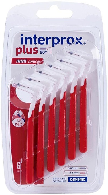 Interprox Plus Mini Conic Periuță Interdentală 6 Bucăți - Img 1