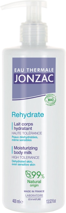 Jonzac Eau Thermale Rehydrate Loțiune De Corp Rehidratantă Pentru Toate Tipurile De Piele 400ml - Img 1