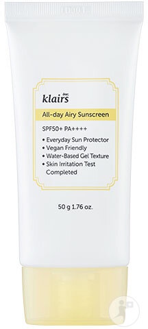 Klairs All-Day Airy Cremă Cu Protecție Solară SPF50+ 50ml - Img 1