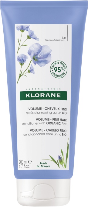 Klorane Balsam De Păr Volum Cu In Bio Păr Fin 200ml - Img 1