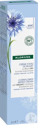 Klorane Cremă Cu Apă De Albăstrele Bio Tub 30ml - Img 1